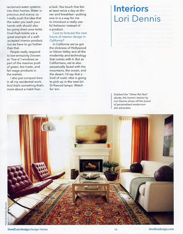 dwell magazine june 2010 lori dennis