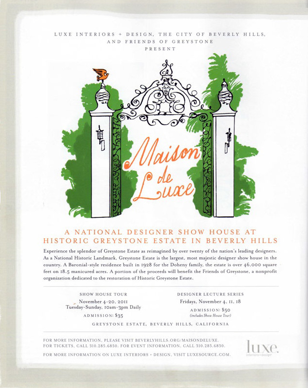Celebrity Los Angeles Interior Designer Lori Dennis Los Angeles Home Luxe Magazine Summer, 2011