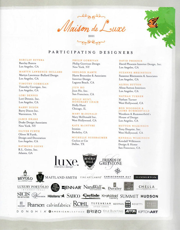 Celebrity Los Angeles Interior Designer Lori Dennis Los Angeles Home Luxe Magazine Summer, 2011