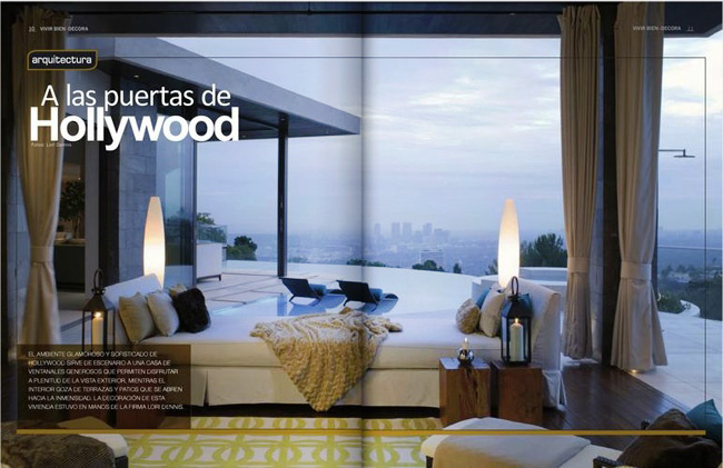 Celebrity Los Angeles Interior Designer Lori Dennis Los Angeles Vivir Bien Decora June, 2011