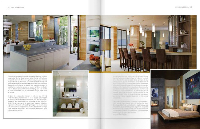 Celebrity Los Angeles Interior Designer Lori Dennis Los Angeles Vivir Bien Decora June, 2011